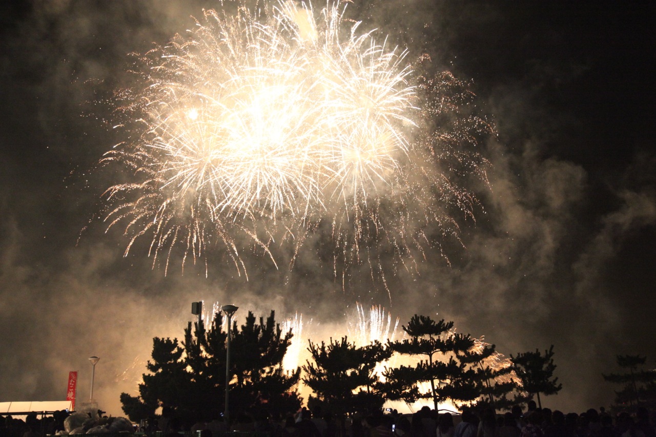 Ashiya and the Summer Fireworks Festival