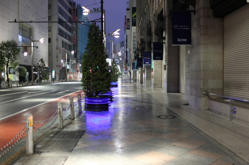 Lonely streets at Shinjuku / Tokyo